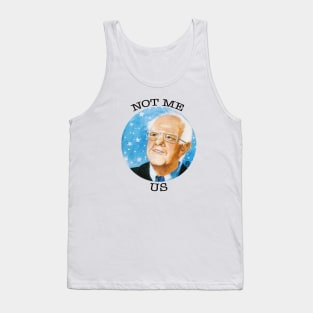 Bernie Not Me Us -black design Tank Top